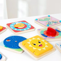Thumbnail for TinySkills – Luova & opettavainen – Montessori-magneettinen Busy Board -leikkitaulu