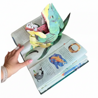 Thumbnail for JurassicKids – Jännittävä ja opettavainen – 3D-dinosaurusten tietosanakirja, pop-up-kirja
