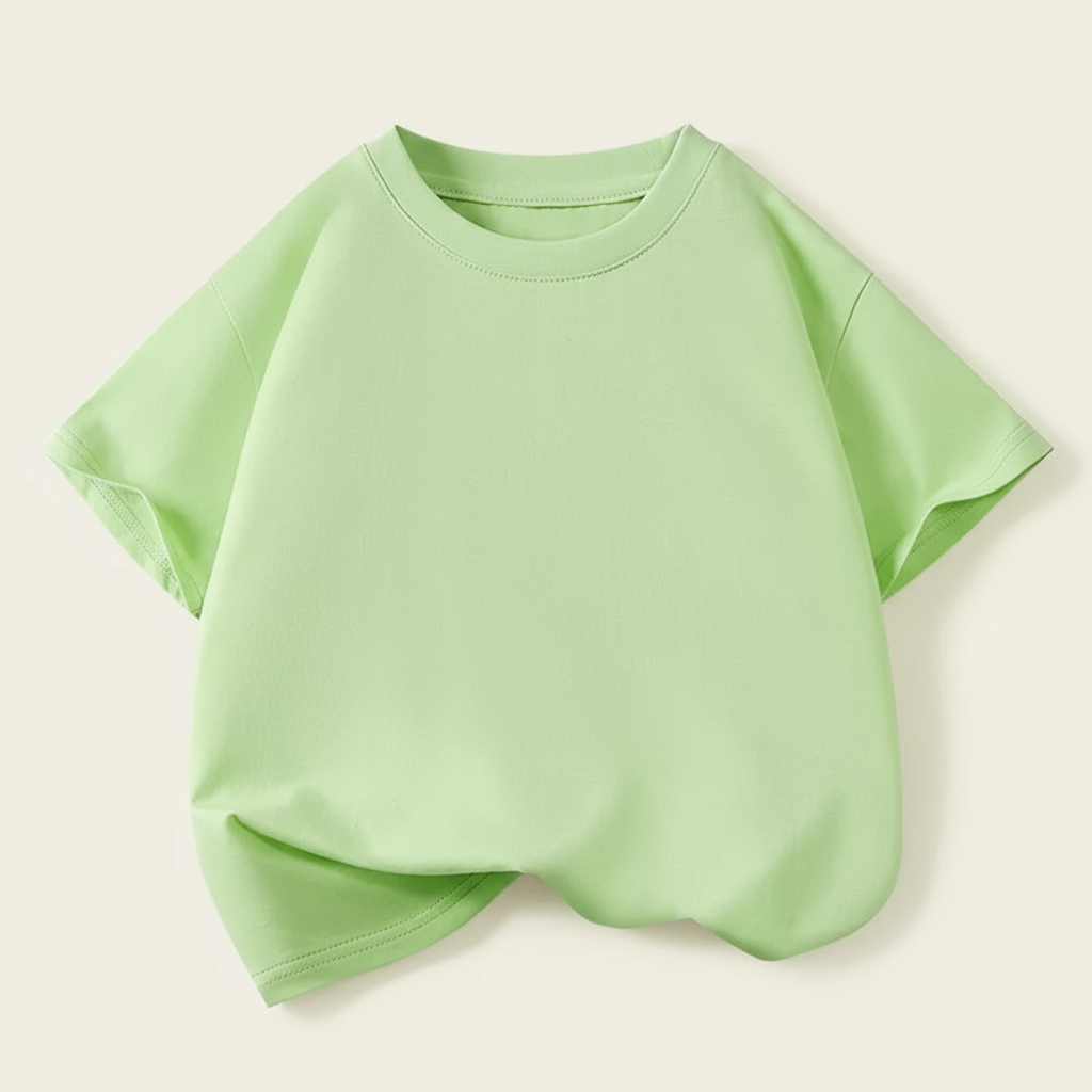 SimpleWear – Rento ja pehmeä – Relax Fit -T-paita, pyöreä kaulus