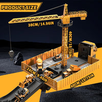Thumbnail for ConstructoKids – Oppiminen ja rakentaminen – 2-in-1-rakennustrukki-leikkisetti