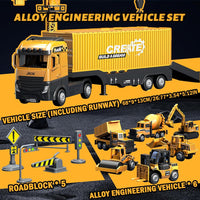 Thumbnail for ConstructoKids – Oppiminen ja rakentaminen – 2-in-1-rakennustrukki-leikkisetti