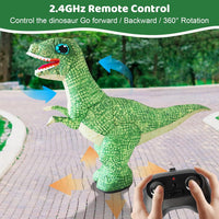 Thumbnail for MegaDino – Seikkailullinen ja interaktiivinen – Ilmatäytteinen kauko-ohjattava dinosaurus