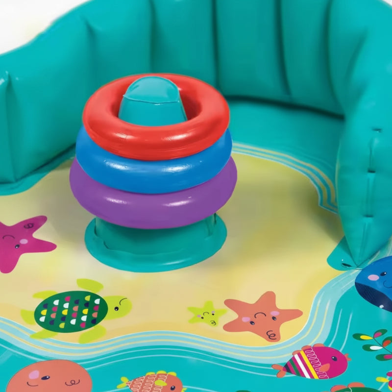 SplashPlay – Turvallinen ja hauska – vauvojen uima-allas aurinkosuojalla