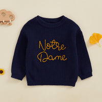 Thumbnail for WarmWeave – Mukava ja leikkisä – Notre Dame -villapaita