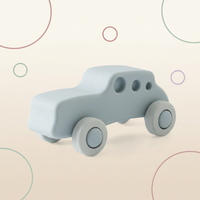 Thumbnail for Montessori Silicone Toy Car – Turvallinen ja purulelu – silikoninen puruleluajoneuvo