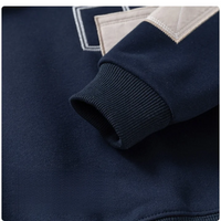 Thumbnail for CoolJunior – Lämmin ja tyylikäs – Poikien villapaita, jossa on denimkaulus