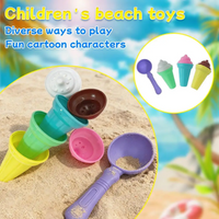 Thumbnail for BeachFun – Hiekkahupia & Luovuutta – Ranta-jäätelökauha-leikkisetti