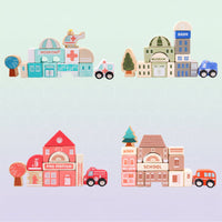 Thumbnail for BuildJoy – Koulutus ja hauskuus – Puinen rakennuspalikkasarja kaupungissa