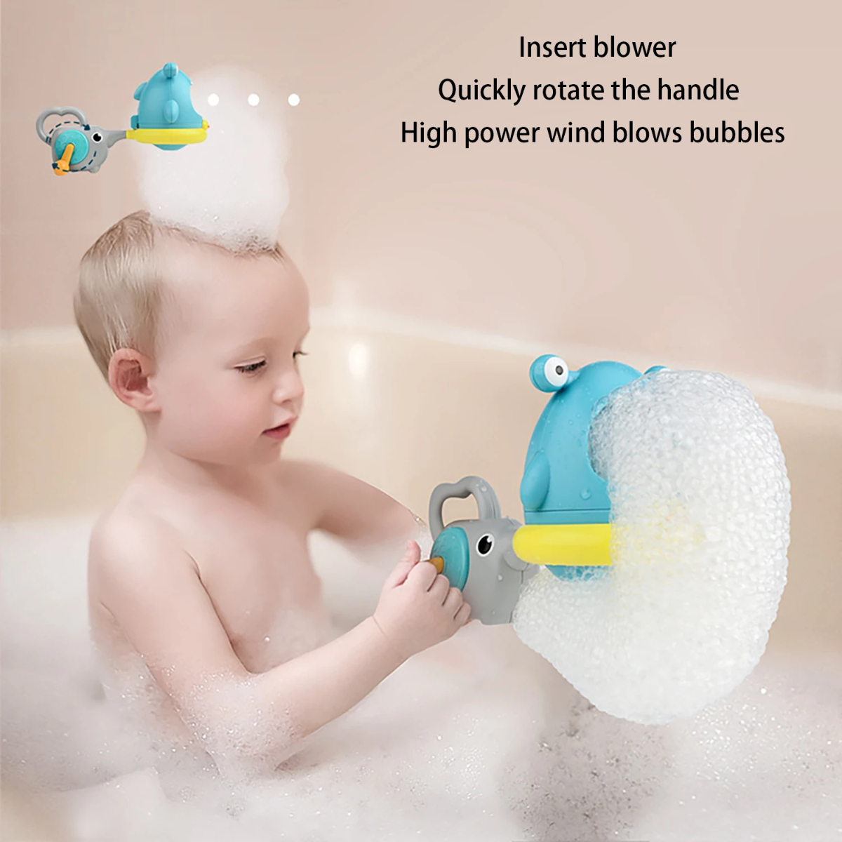 BubblePlay – Koulutus ja hauskuus – Krab Bubbel -kylpy lelut