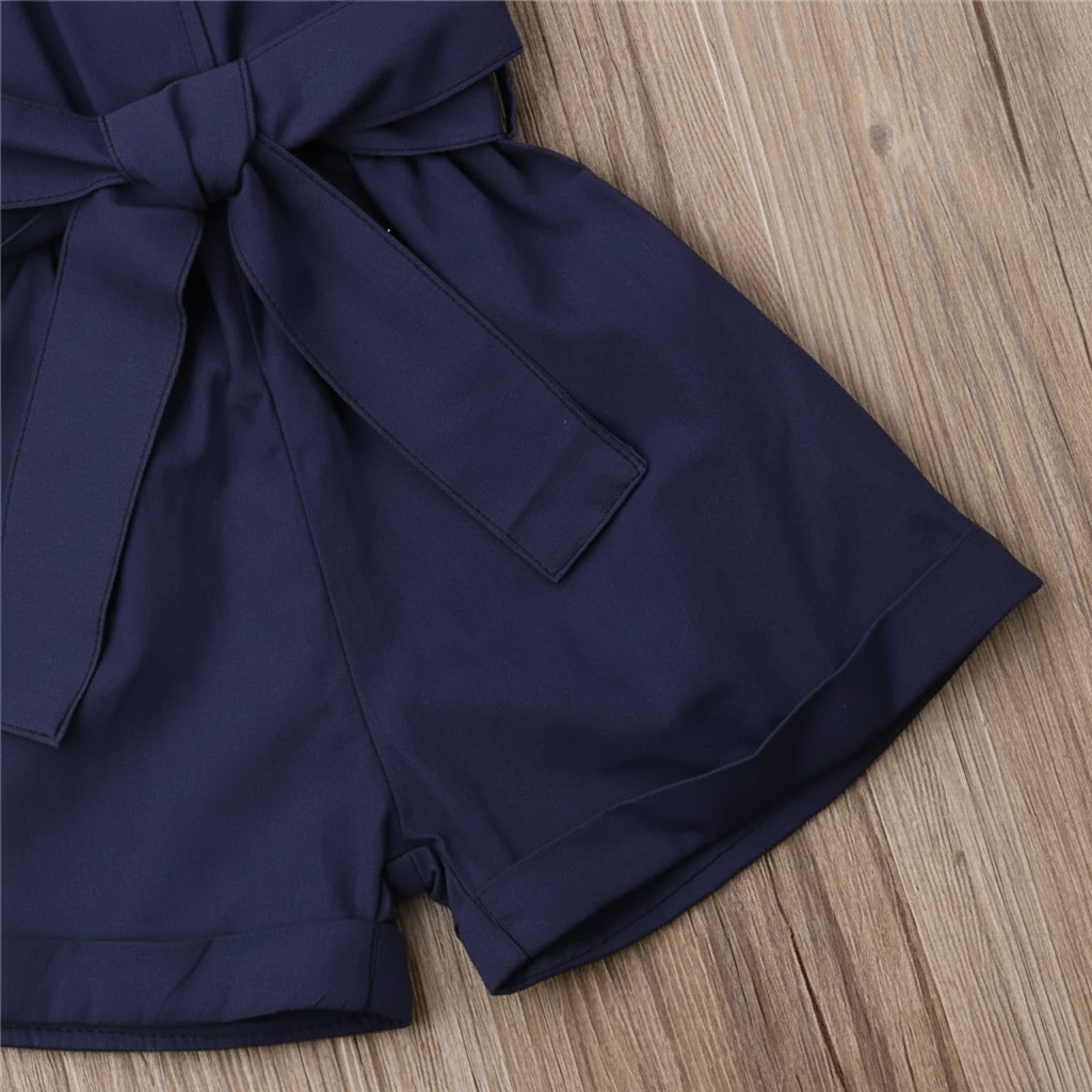 LittleLady – Elegant & Trends – Jumpsuit, jossa on solmittava vyötärönauha