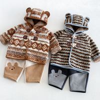 Thumbnail for LittleWarm – Viihtyisä ja tyylikäs – Fair Isle -kuvioinen talvitakki