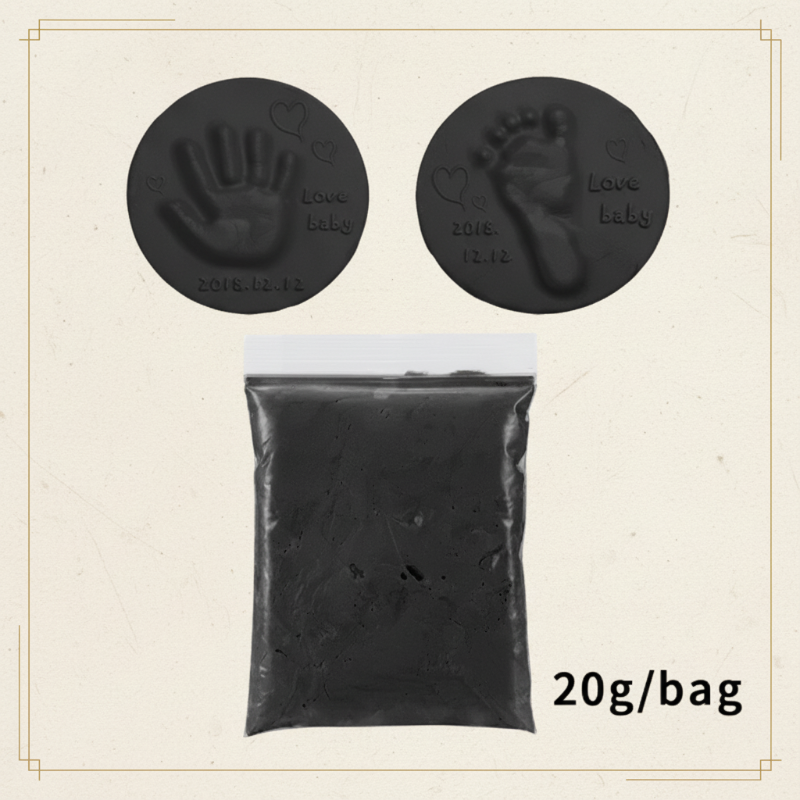 Baby Imprint Clay Kit – Muisto & Ainutlaatuinen – Savijäljennössetti