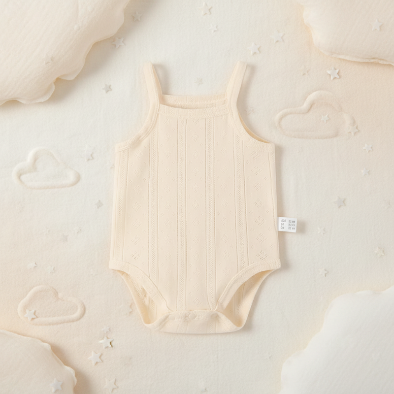 Summer Bodysuit – Kevyt ja mukava – neulottu vauvan body