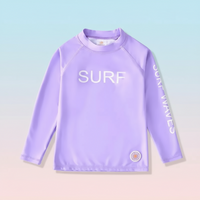 Thumbnail for SunShield – Suojaava ja joustava – lasten pitkähihainen surffipaita, UPF 50+