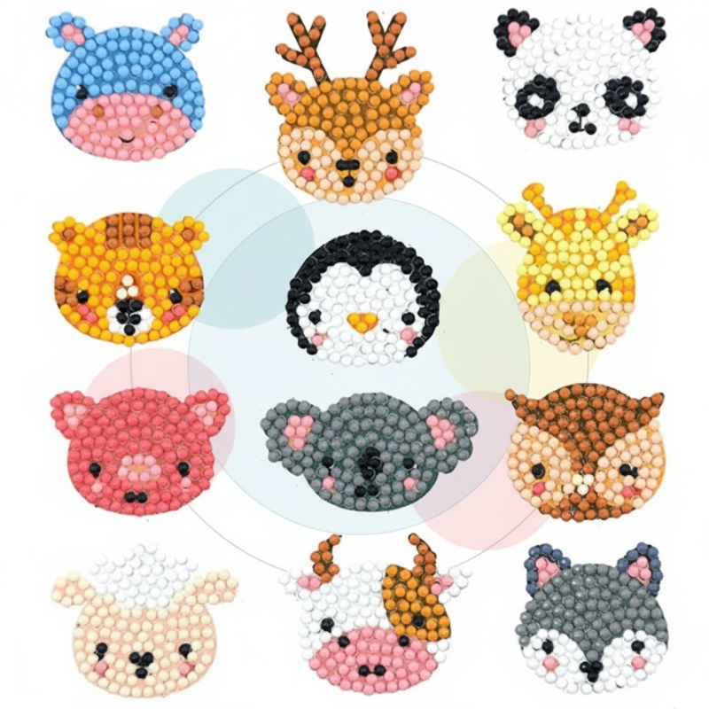 GemArt – Varjoisa ja kiiltävä – timanttimaalaus tarrat