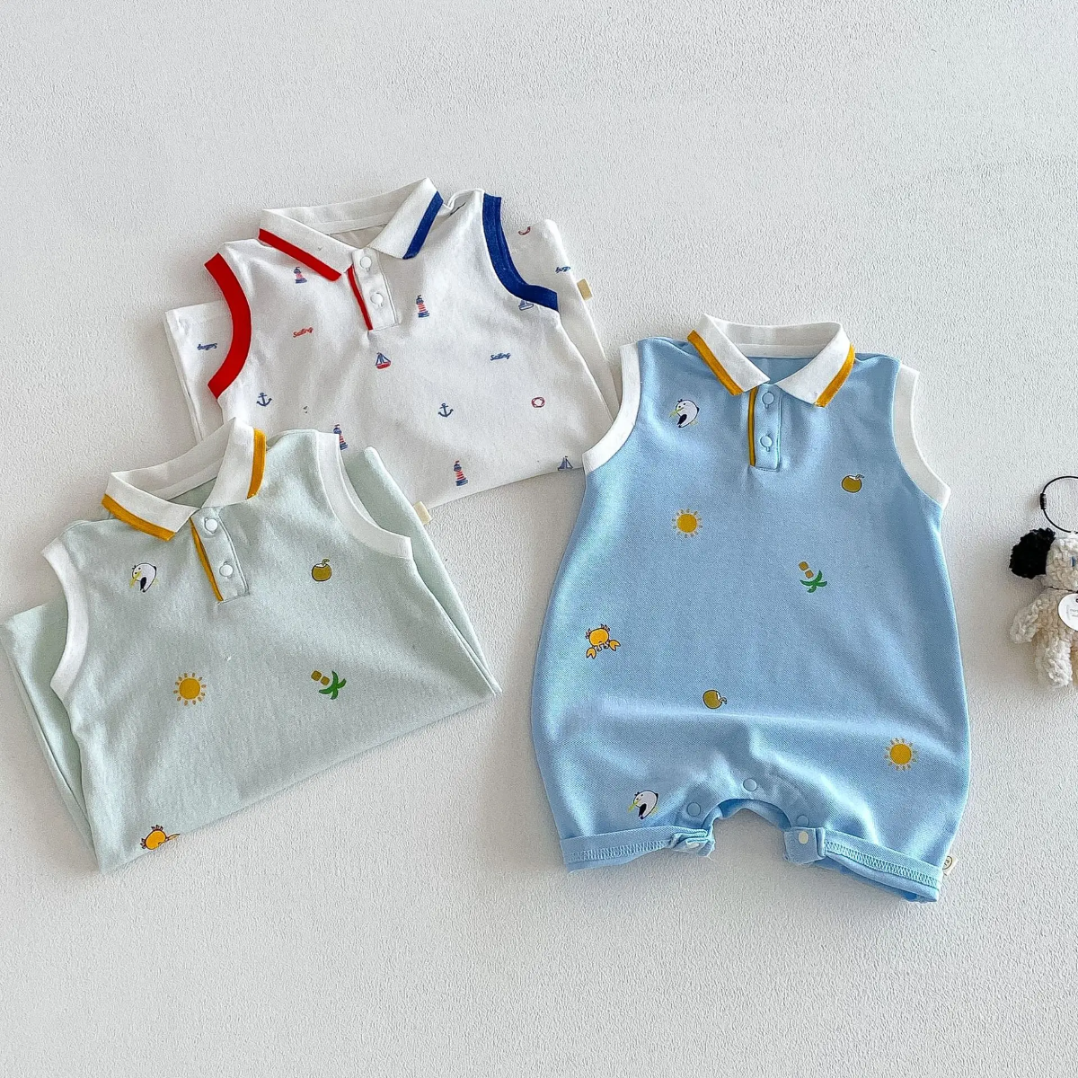 SunnyBaby – Mukava ja suloinen – Polo-potkupuku vauvoille