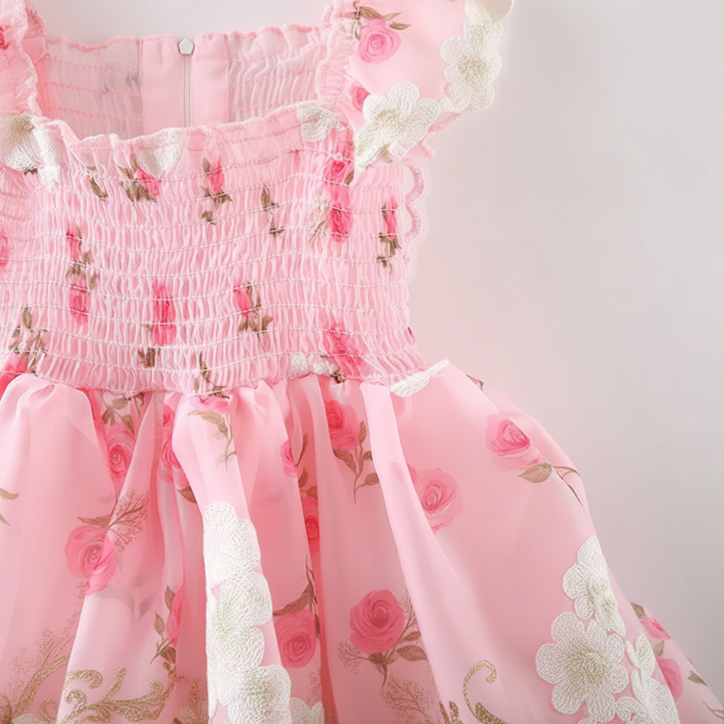 Girls Butterfly Dress – Söpö ja ilmava – Lasten mekko