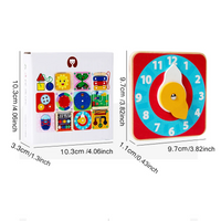 Thumbnail for TinySkills – Luova & opettavainen – Montessori-magneettinen Busy Board -leikkitaulu