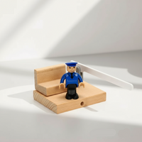 Thumbnail for Woods – Tyylikäs ja opettavainen - Puinen julkisen liikenteen leikkisetti