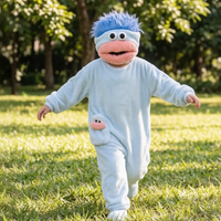 Thumbnail for LittleMonster – Mukava ja söpö – lasten body, jossa on hauska hirviökuvio
