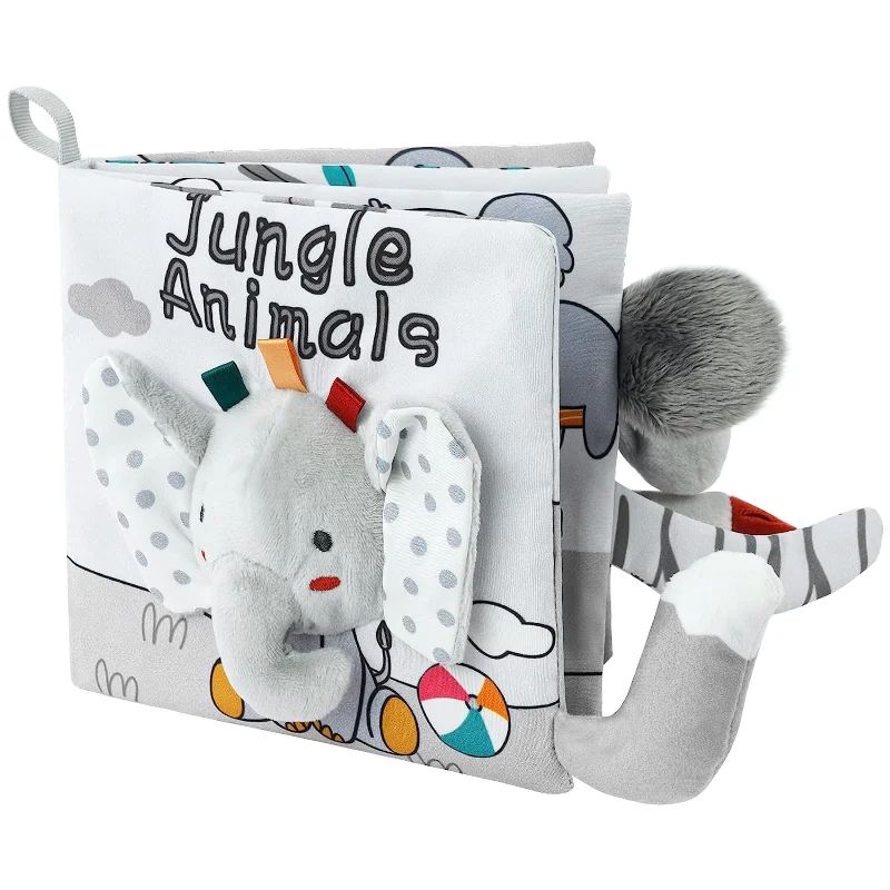 Soft Sensory Book – Tunne & Tutustu – Vauva kirjanen