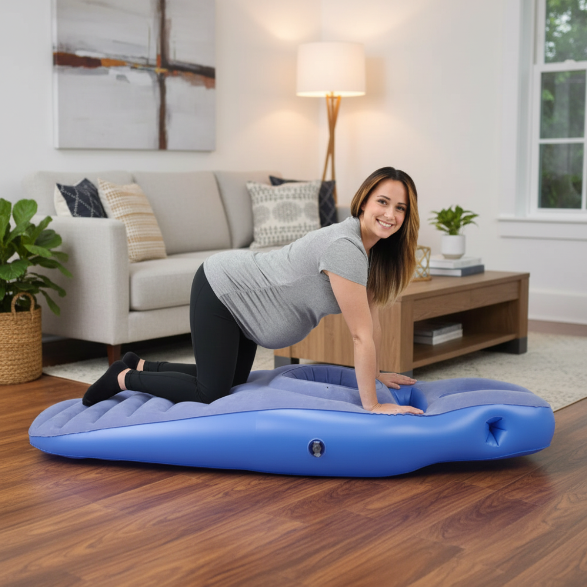 CozyBump – Mukavuus ja tuki – Monikäyttöinen raskausmakuutyyny