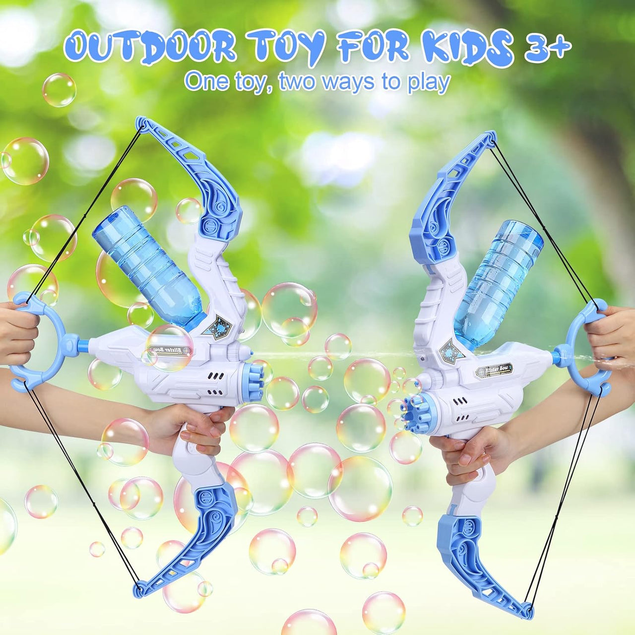 TrendyToys – Aktiivinen & luova - 2-in-1 keula-kuplapuhallin