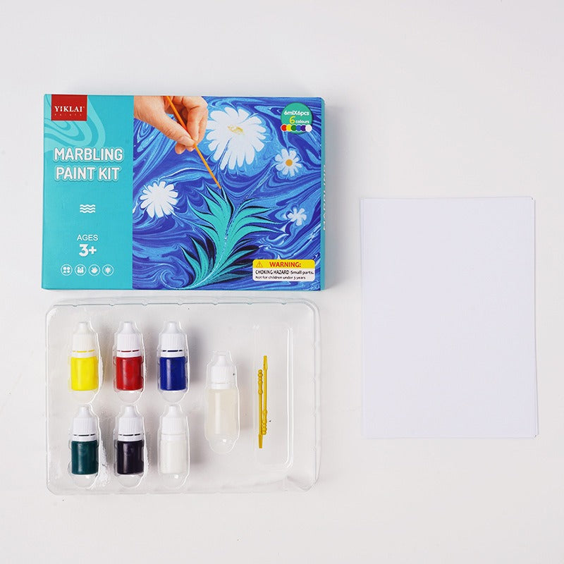 Water Marbling Verf Set™ - Kleurrijk kunstwerk op waterbasis - Verf set