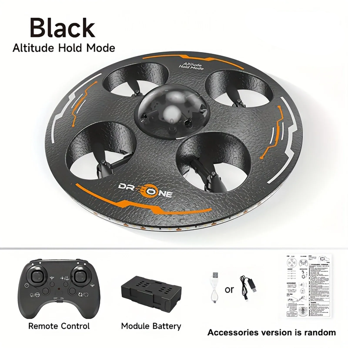 AeroQuest – LED & RC – Leijuva UFO-drone