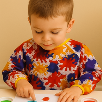 Thumbnail for ArtEase – Värikäs ja vettä hylkivä – maalaustakki lapsille