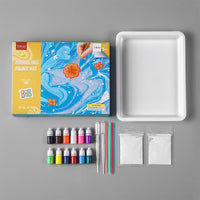 Thumbnail for Water Marbling Verf Set™ - Kleurrijk kunstwerk op waterbasis | Verf set