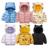 Thumbnail for Mini Fashion™ - Lasten hupullinen kevyttoppatakki
