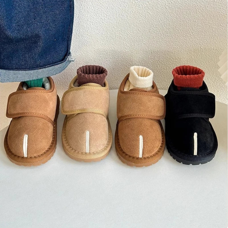 CozyStep Kids – Lämmin & riippumaton - Djamena Velcro-kengät
