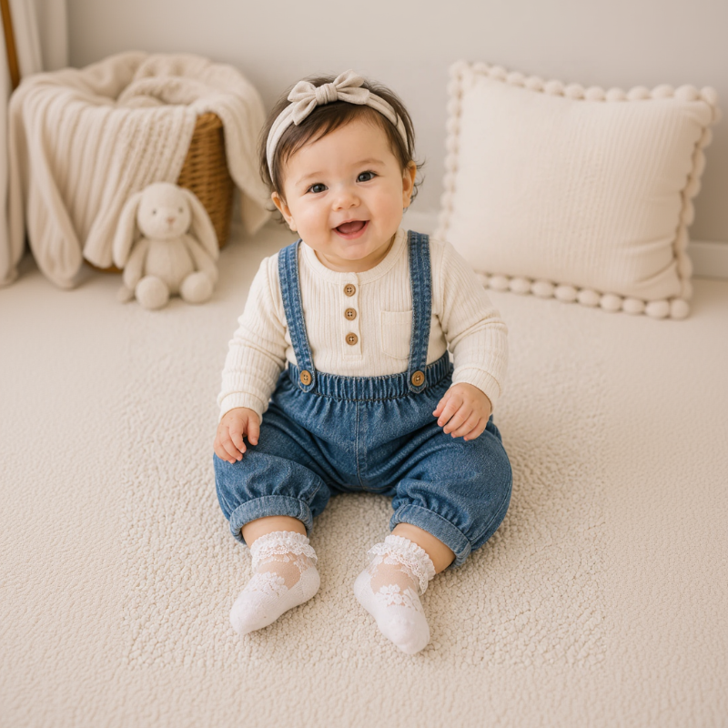 BabyBliss – Mukavat ja kevyet – vauvan pitsisukat