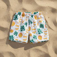 Thumbnail for Beach Shorts – Kevyt ja leikkisä – trooppiset lasten uimahousut