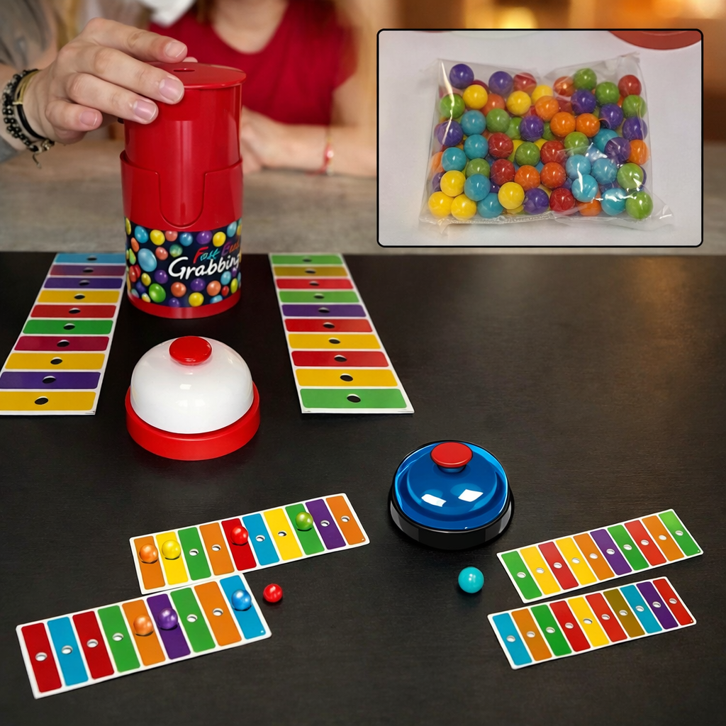 Color Match Bingo Game – Nopea ja interaktiivinen – Reaktio-peli