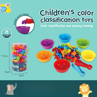 Thumbnail for Rainbow Teddy Bears Toys™ - Educatief & Creatief - Regenboog Telberen