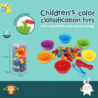 Thumbnail for Rainbow Teddy Bears Toys™ - Educatief & Creatief - Regenboog Telberen