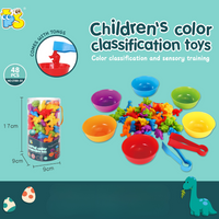 Thumbnail for Rainbow Teddy Bears Toys™ - Educatief & Creatief - Regenboog Telberen