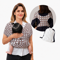 Thumbnail for SoftNest - Mukava, hengittävä ja turvallinen – ergonominen vauvan kantoliina