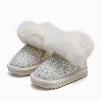 Thumbnail for Mini Fashion™ - Lämpimät & tyylikkäät - Glitter lasten talvikengät