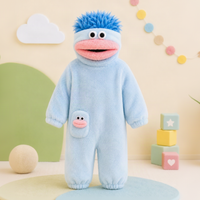 Thumbnail for LittleMonster – Mukava ja söpö – lasten body, jossa on hauska hirviökuvio