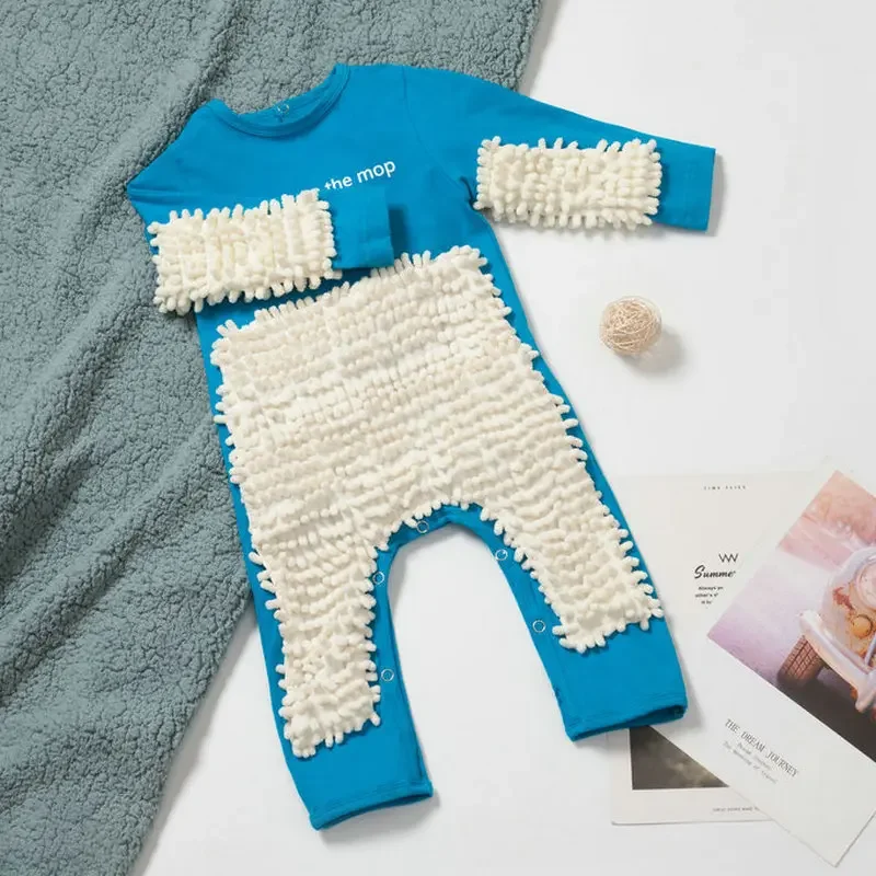 TinyCleaner – Pehmeä ja käytännöllinen – vauvan haalari ryömimiseen ja leikkimiseen