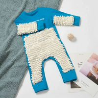 Thumbnail for TinyCleaner – Pehmeä ja käytännöllinen – vauvan haalari ryömimiseen ja leikkimiseen