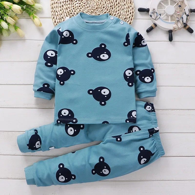SleepBuddy – Pehmeä ja mukava – lasten pitkähihainen pyjamasetti