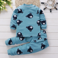Thumbnail for SleepBuddy – Pehmeä ja mukava – lasten pitkähihainen pyjamasetti