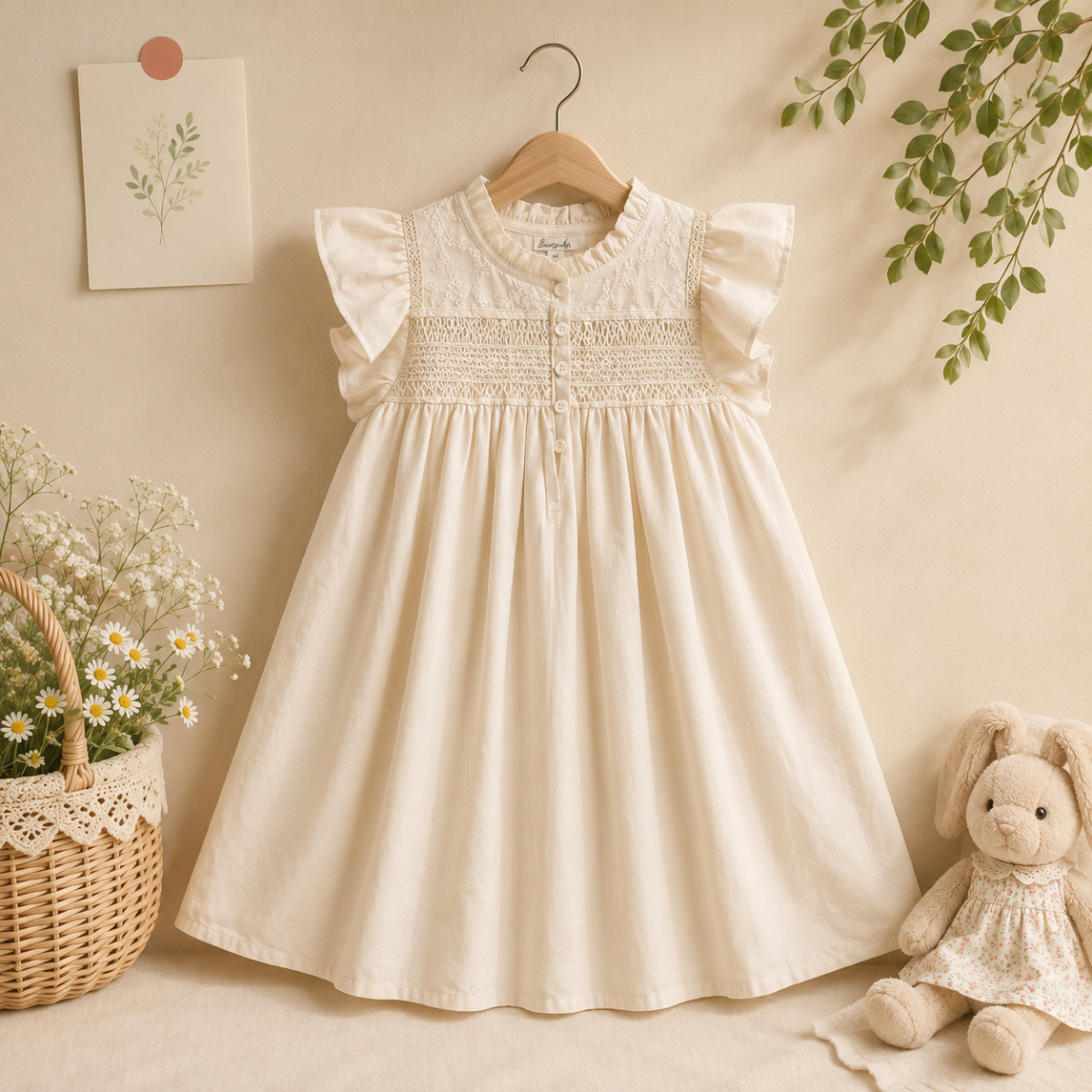 Sleeveless Dress – Tyylikäs ja mukava – pitsikaulusmekko