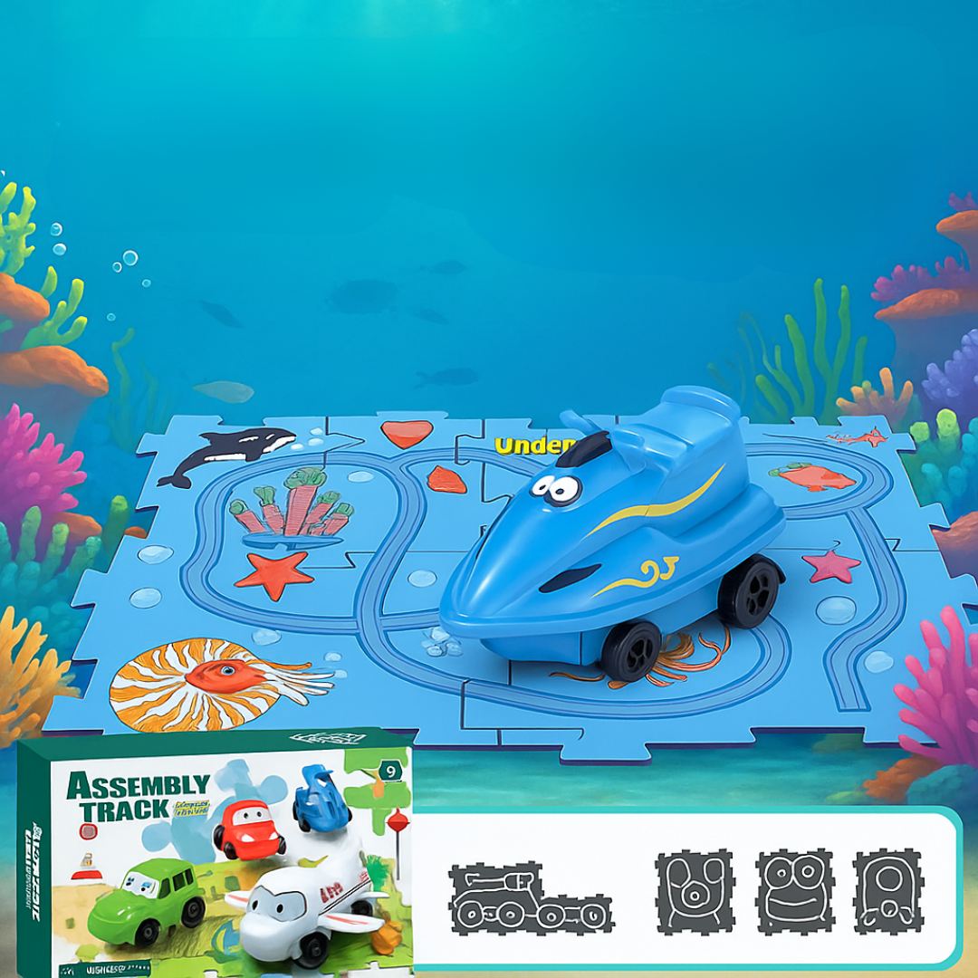 Car Track™ - Rakenna ja leiki - Leluautorata