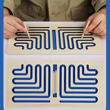 BrainBoost Puzzle Toy Pen™ - Treenaa aivojasi - Lasten puinen kynäpeli