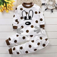 Thumbnail for SleepBuddy – Pehmeä ja mukava – lasten pitkähihainen pyjamasetti